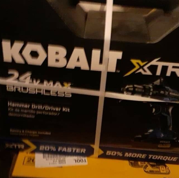 The big kobalt in black plastic case is 250 the de - Picture 3 of 4